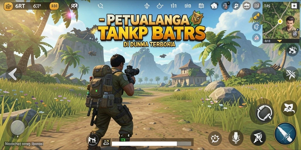 Tampilan gameplay 6RT yang menakjubkan dalam dunia Open World.