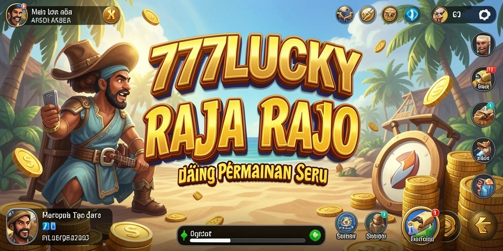 Tampilan gameplay menarik dari 777LUCKY yang menggambarkan manajemen bisnis.