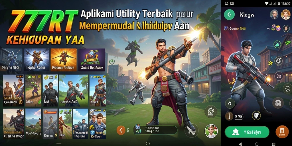 Tampilan antarmuka utama 777RT yang intuitif dan menarik.
