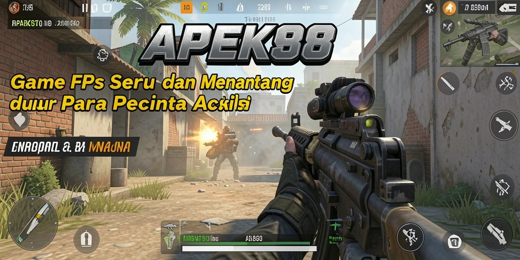 Tampilan dinamis pertempuran APEK88 yang menegangkan.