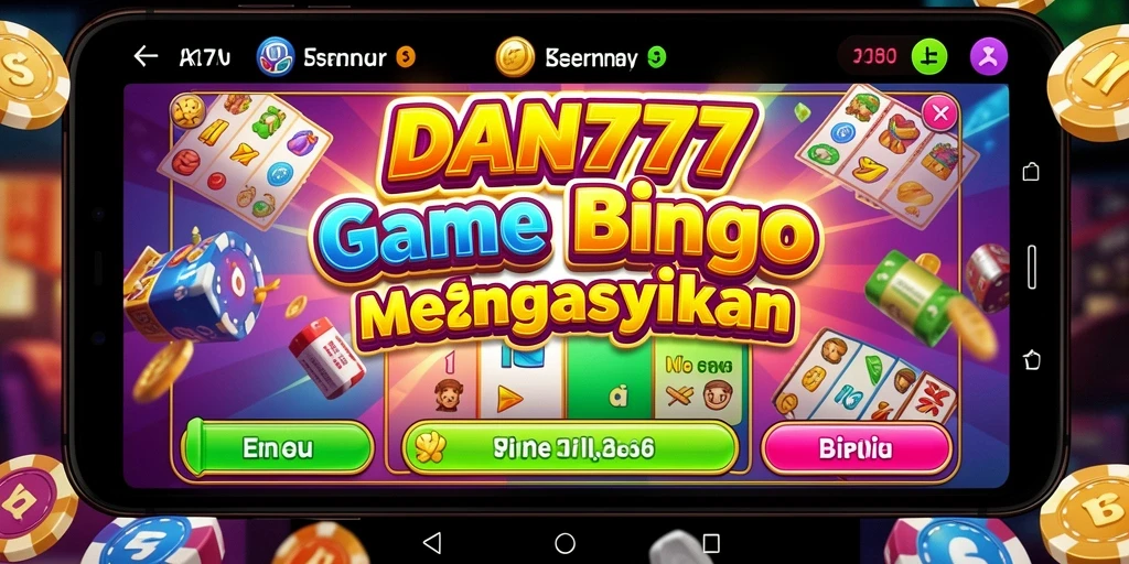 Screenshot gameplay Bingo yang menampilkan suasana permainan di DAN777.