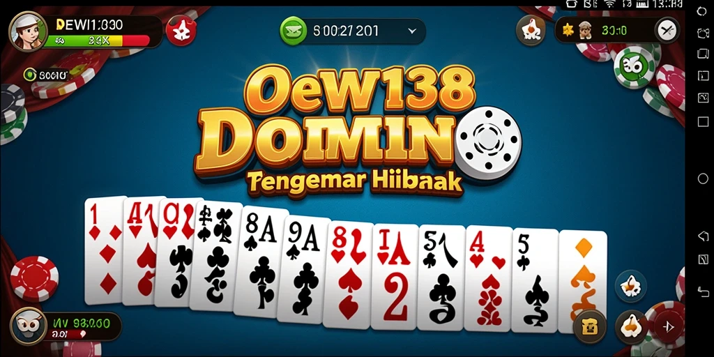 Tampilan gameplay DEWI138 yang menarik dan interaktif dalam permainan Domino.