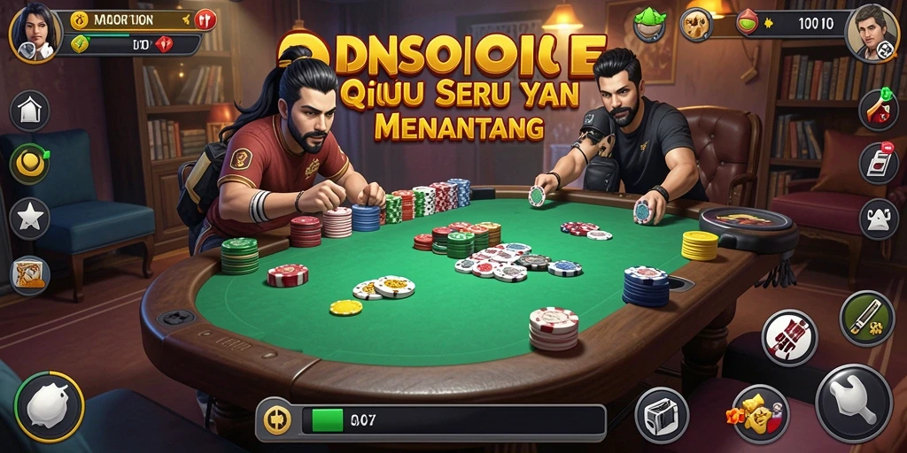Gameplay QiuQiu seru dan menantang di IDNSCORE.