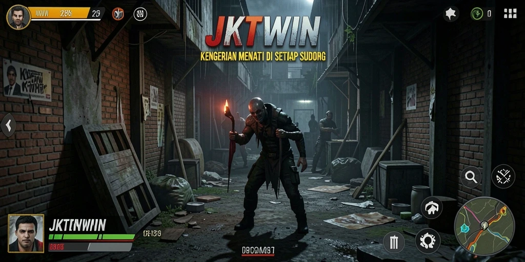 Gameplay JKTWIN yang menakutkan dan menegangkan