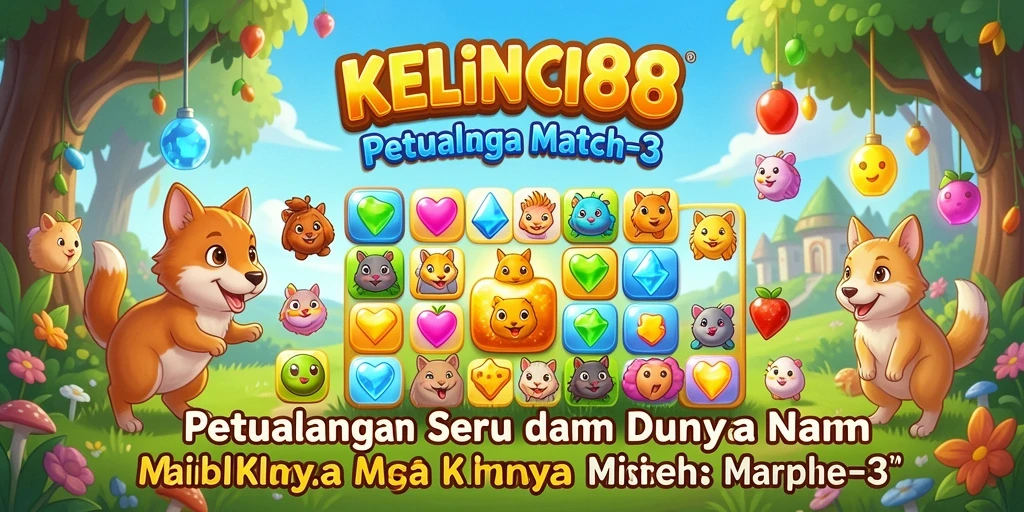 Gameplay seru KELINCI88 dengan karakter kelinci yang lucu.