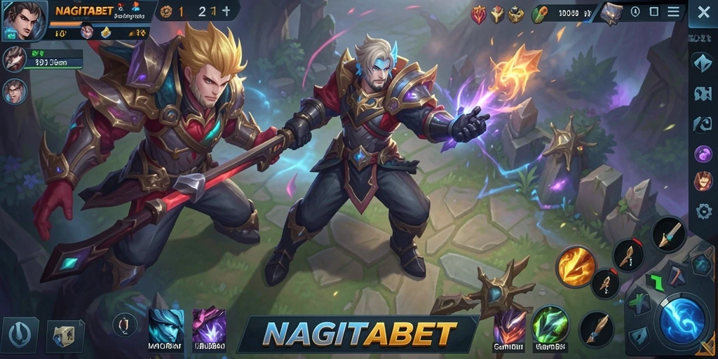 Tangkapan layar dari gameplay NAGITABET yang mendebarkan.