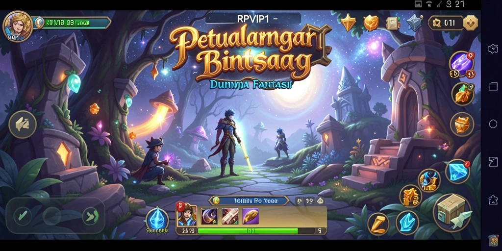 Tampilan gameplay RPVIP1 yang seru dan interaktif.