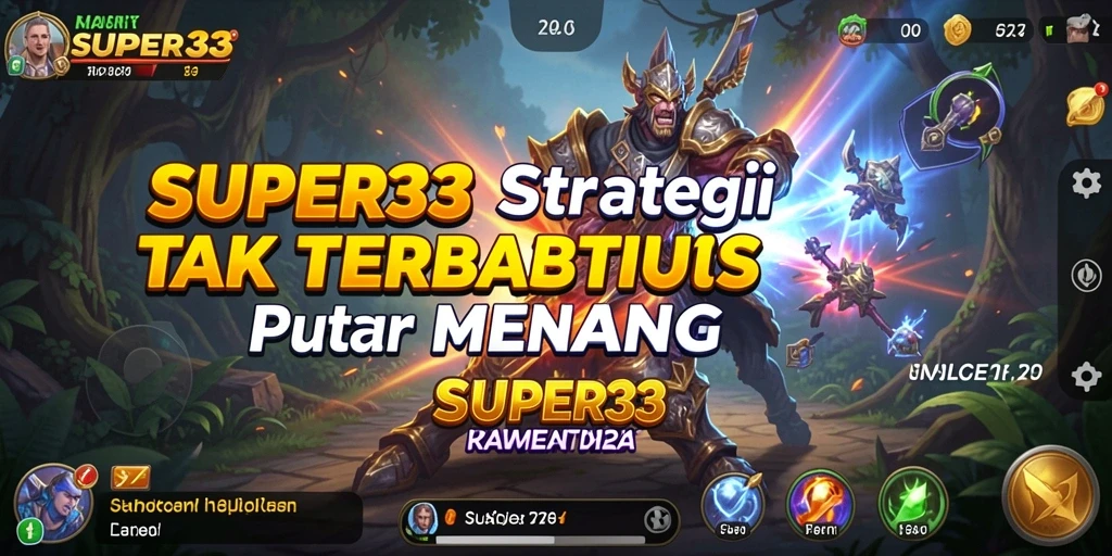 Tampilan gameplay menarik dari SUPER33 yang penuh strategi.