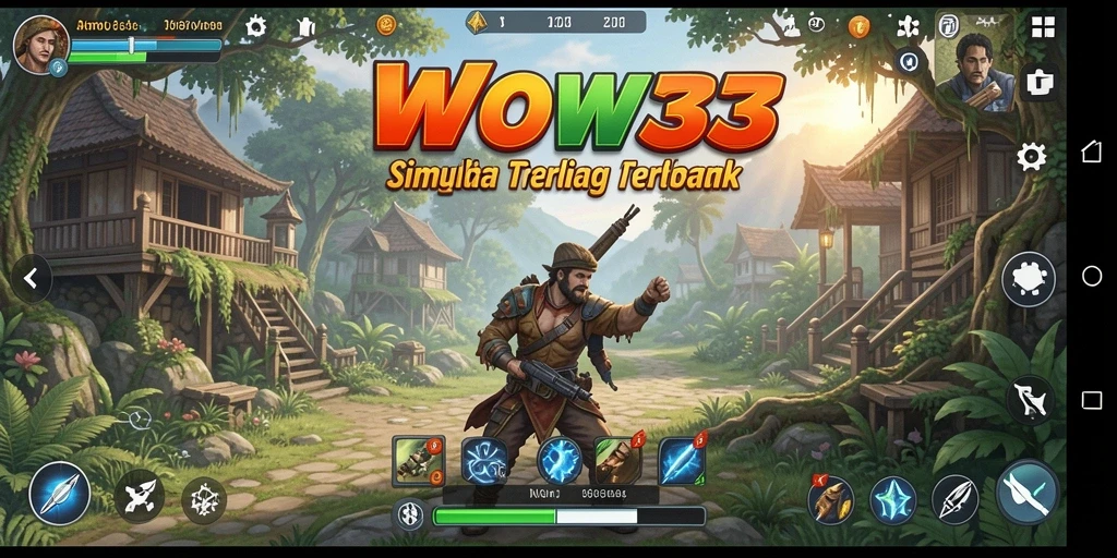 Gameplay WOW33 dengan fitur simulasi yang realistis dan menarik.